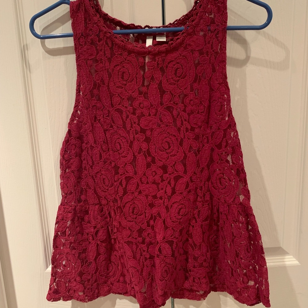 Lauren Conrad lace blouse